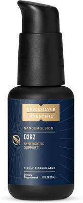 Nanoemulsified D3K2 - Emulsified Liquid Vitamin D3 + K2 MK7 Liposomal Supplement