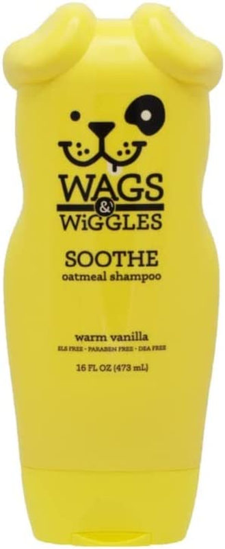 Soothe Oatmeal Dog Shampoo Warm Vanilla Scent Dry Itchy Sensitive Skin New