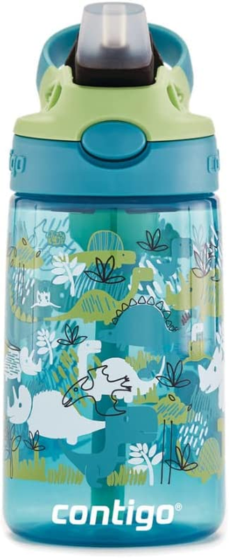With Redesigned Autospout Straw, 14 Oz., Dino