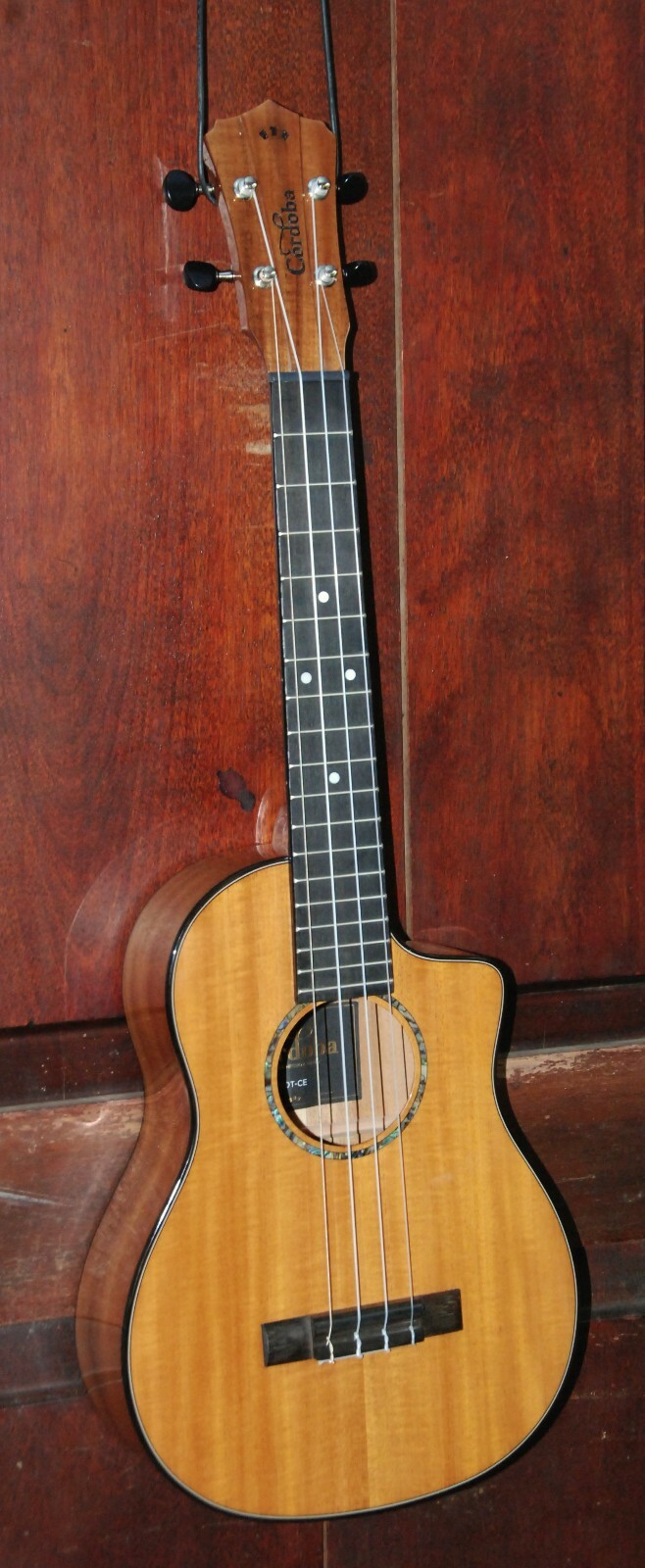 Cordoba 30T-CE Tenor Acoustic Solid Mahogany Ukulele Uke w/Case