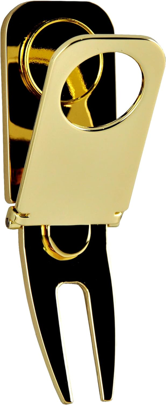 Cigar Holder, Magnetic Golf Divot Repair Tool and Ball Marker, 3 in 1 Golf Acces