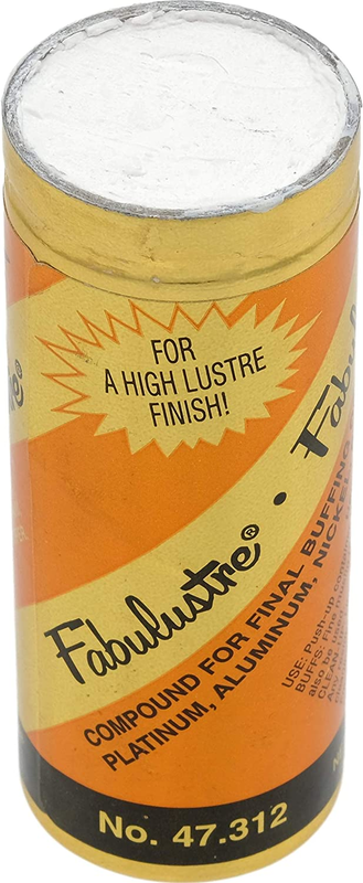 Fabulustre Polishing Compound for Jewelry 1/4 Lb 4Oz  Vigor Rouge Bar Tube