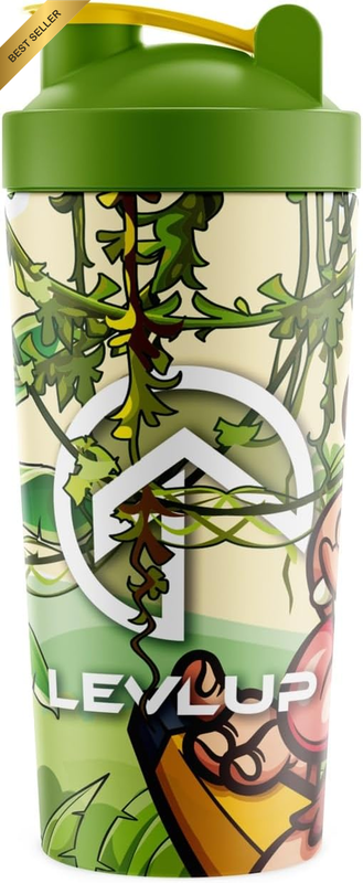 Hero Shaker Bottle, Crazy Monkey, 600 Ml Capacity