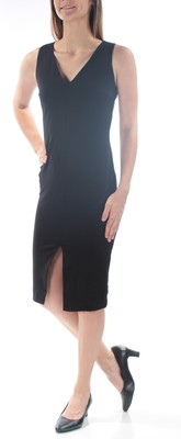 

Женское черное коктейльное платье-футляр длиной ниже колена BAR III, размер, Черный