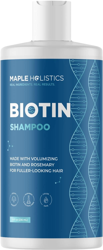 SHAMPOO Para La Caida Del Cabello CHAMPU Crecer Pelo Biotina sin sulfatos