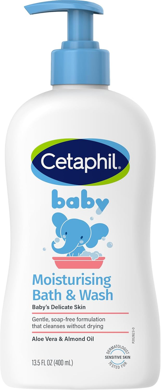 Baby Moisturising Bath & Wash 400Ml, Bath & Body Cleanser