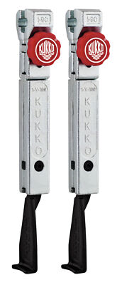 Kukko 2 Narrow, Quickly Adjustable Pull Hooks (Pair) Series 3-P to Choose From
