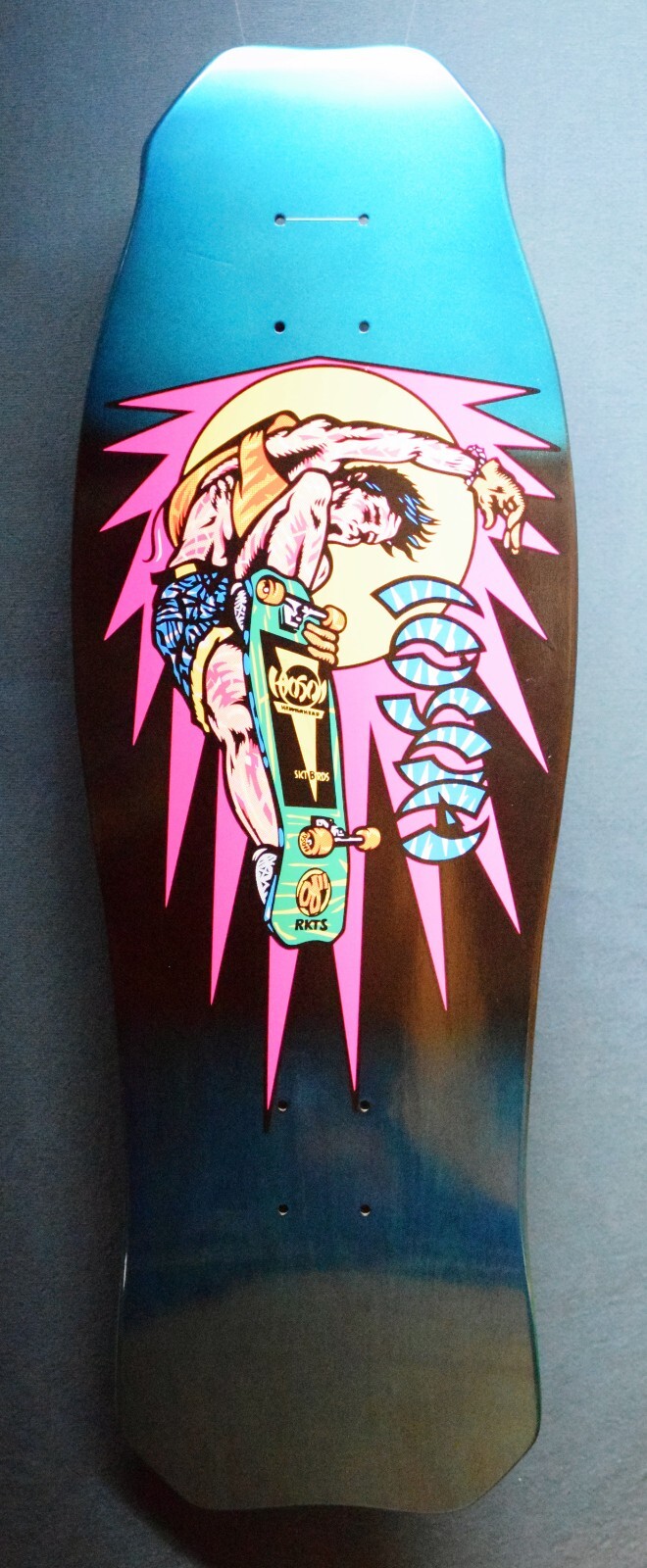 80's HOSOI サンタクルーズ Christian Hosoi Santa Cruz Original Skateboard 80's Vintage