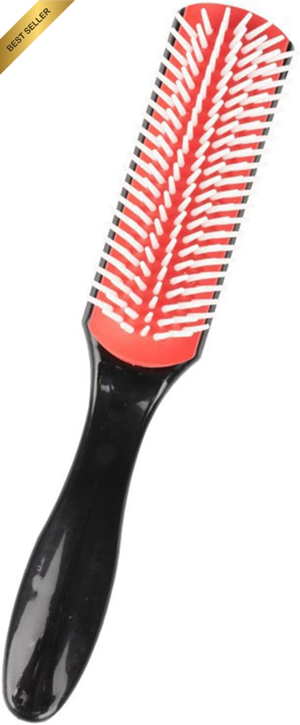 Curly Hair Brush D3 7 Row Styling Brush for Detangling Separating Shaping and De