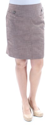 

Женская коричневая юбка-карандаш BCX выше колена для юниоров, размер, Коричневый