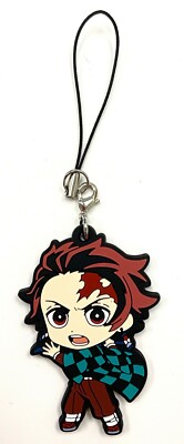 Аниме Убийца демонов, Том 2, Капсульный резиновый брелок-оберег Танджиро Камадо @16028