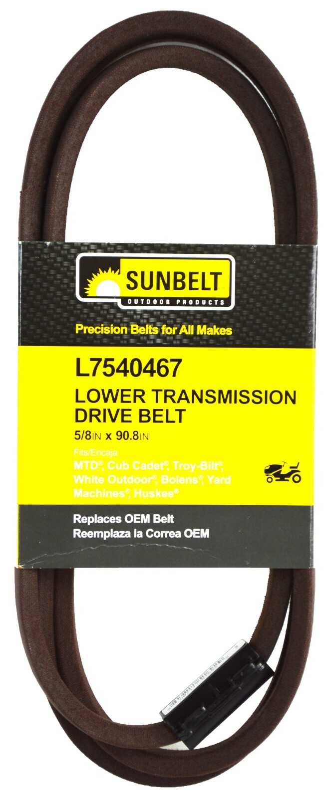 B-LOW THE BELT BW143030CHFARAHSTEELRUBY 関税送料込 SUNBELT LOWER TRANSMISSION DRIVE BELT OEM 7540467 9540467