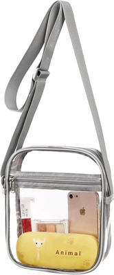 Clear Bag Stadium Approved, PVC Clear Tote Clear Crossbody Purse Bag with Front