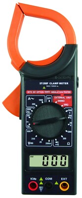 DIGITAL CLAMP METER Data Hold Button. Audible continuity test. 200 Hour Battery 