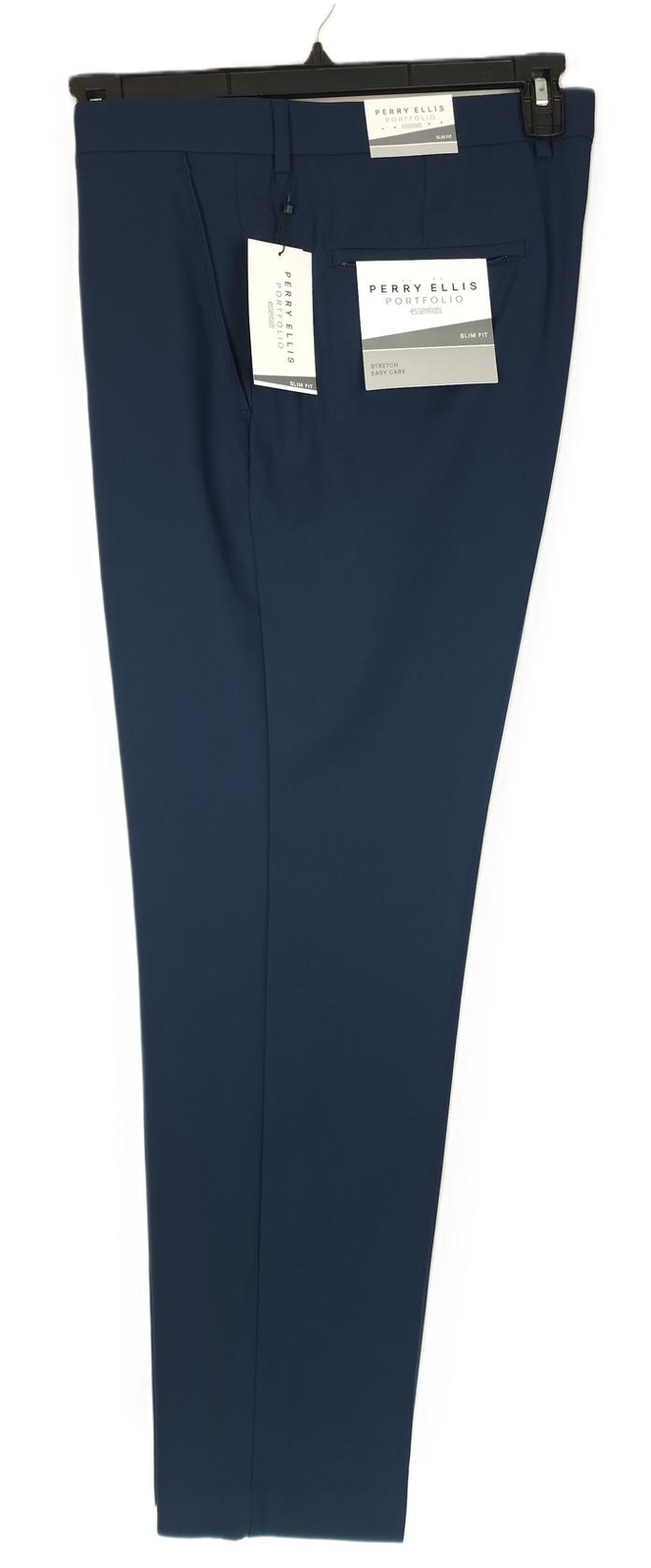 Perry Ellis Portfolio Men's Slim-Fit Stretch Golf Pants Navy