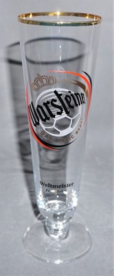 Warsteiner Bier Beer Bierglas Glas Fan Tulpe Weltmeister Fan Edition WM NEU OVP