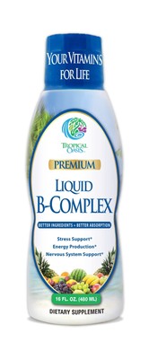 Premium Liquid B Complex Vitamin- Fast Absorbing Liquid B-Complex Supplement ...