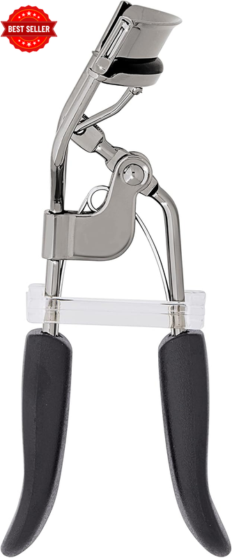 Pro Eyelash Curler, Strong, Contoured, Eye-Opening, Voluminous Lashes, Includes
