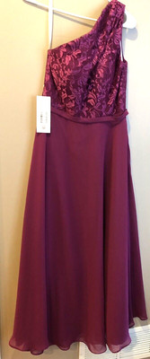 AZAZIE Raspberry Colored Formal Prom Dress NWOT  Size M