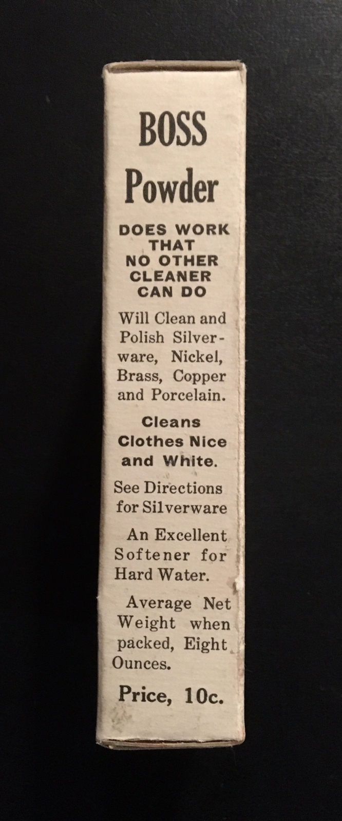 1940's The Boss Powder Box UNUSED  