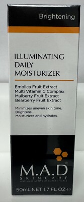 M. A. D skincare ILLUMINATING DAILY MOISTURIZER  1.7oz