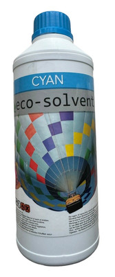 Eco-Solvent Ink for Roland, Mutoh, Mimaki - Cyan - 1 L