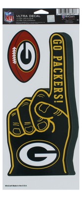 Упаковщики из Грин-Бей становятся упаковщиками! Наклейка Finger Ultra