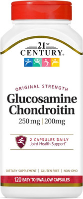 Glucosamine 250 Mg and Chondroitin 200 Mg Capsules, 120 Count