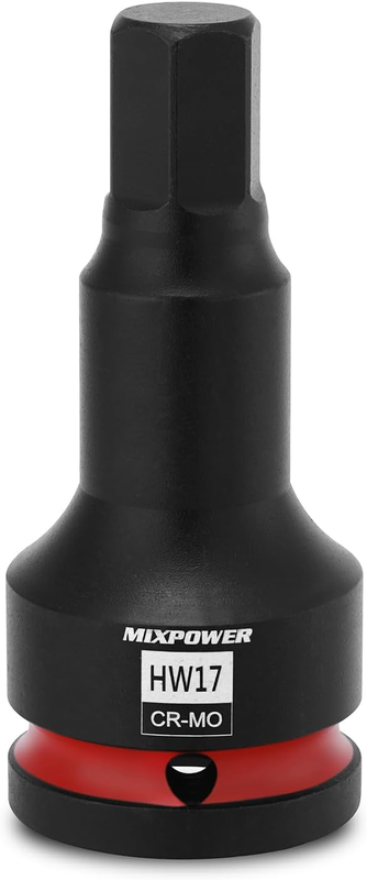 17mm Allen Impact Bit Socket 3/4
