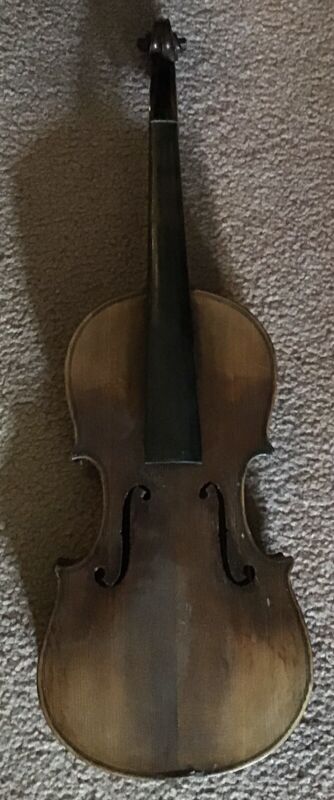 Model Ant Stradivarius La Favorosa Vintage Antique Violin Wood Case