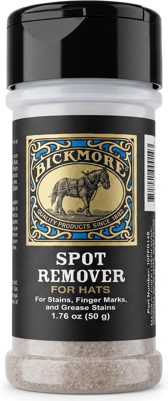 Bickmore Spot Remover for Hats- Cleans and Removes Stains, Grease, Finger Marks