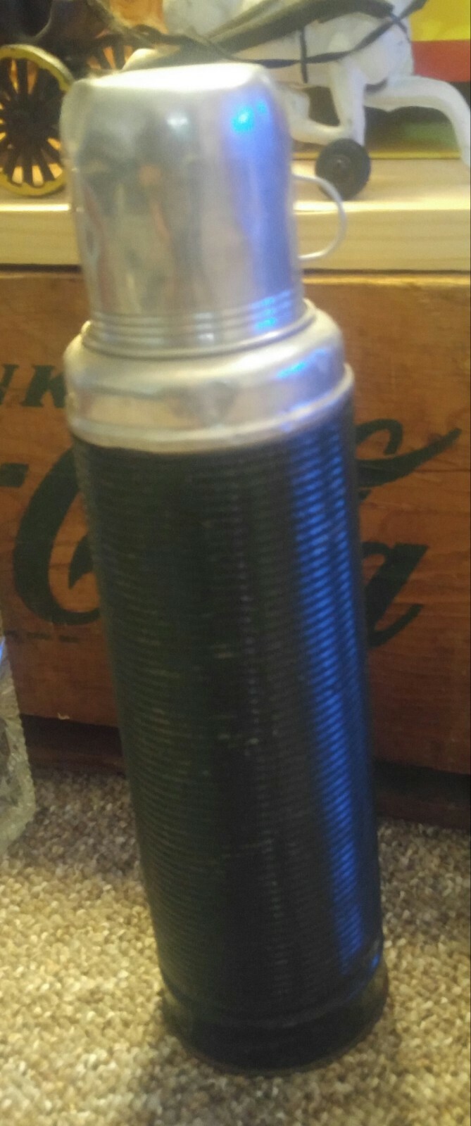 Antique thermos around 1920s ?? I think tall 13 inch