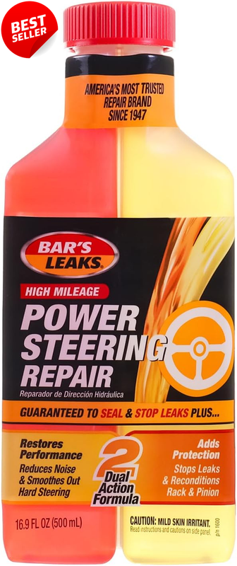 High Mileage Power Steering Repair Treatment 16.9 Oz Leak Stop - US