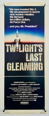 TWILIGHTS LAST GLEAMING  Movie Poster (Fine+) Insert 1977 Sci-Fi  816R