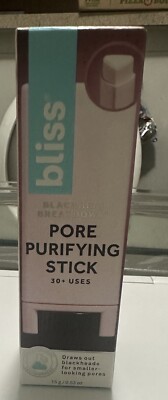 Bliss Blackhead Breakdown Blackhead Purifying Stick Extracts Pore Clogging0.53oz