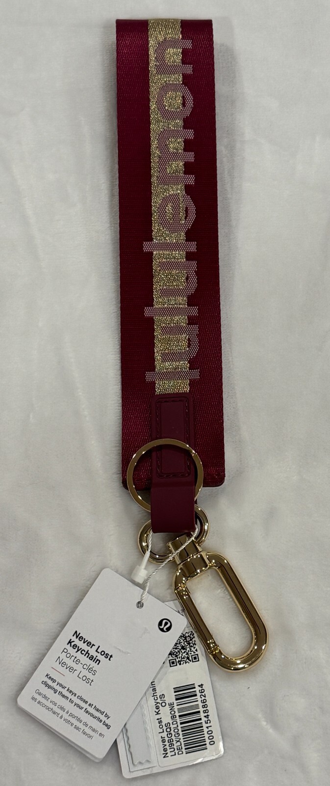 lululemon ネバーロストキーチェーン Never Lost Keychain | Men's Bags,Purses,Wallets | lululemon