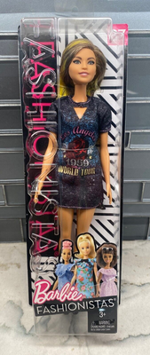 Barbie fashionistas cheap rockstar glam doll