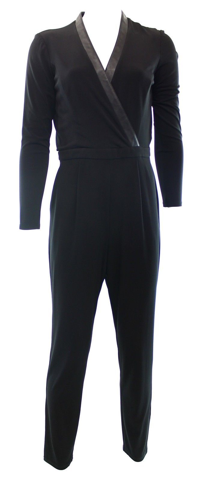 Women's Faux Leather Jumpsuits and Rompers