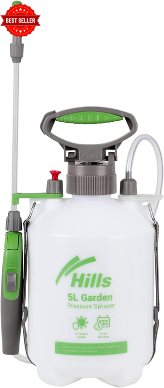 Hills 100728 Garden Sprayer, 5 Liter Capacity, Multicolor