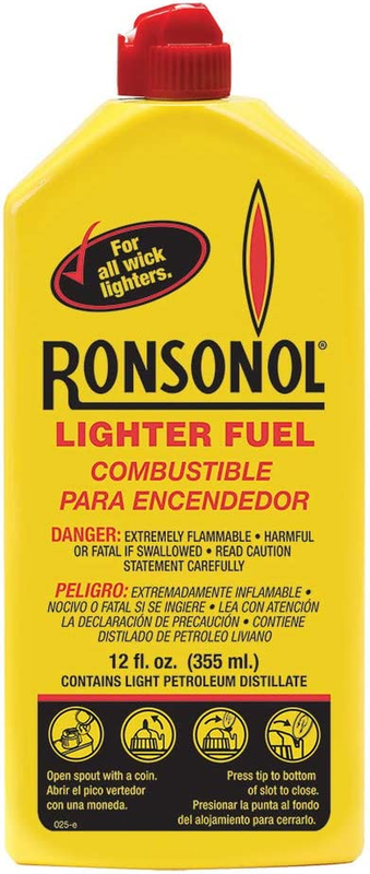 Fuel (12 Oz 355 Ml) Refill Fluid Cigarette Lighter Yellow