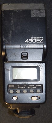 Canon Speedlite 430EZ Shoe Mount Flash for Canon EOS1 for A-TTL Flash Mode