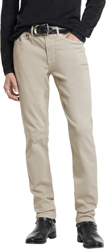 John Varvatos Mens Slim Fit Winter Garment Dyed Denim