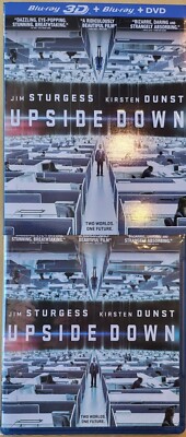 Upside Down (3D Blu-ray + Blu-ray + DVD) Mint!