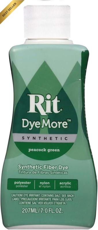 Dye 155858 UR810.PEGR Fabric Liquid Dye Synthetic Dyemore, Peacock Green, 7-Ounc