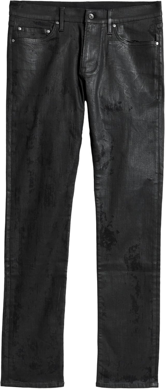 John Varvatos Men's Slim Coated Jean