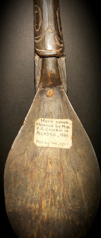 Northwest Coast; Haida, Spoon (very old).