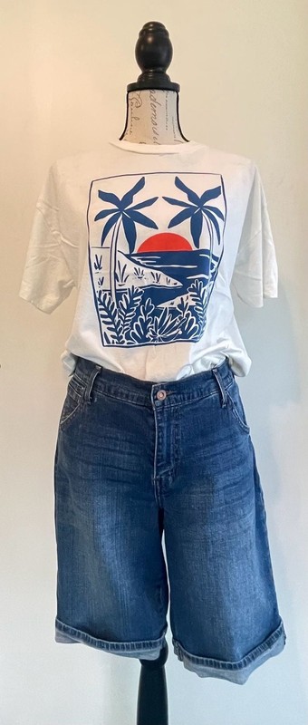 Levi's 515 Bermuda Denim Shorts Women’s Size 12
