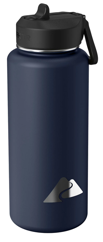 Ozark Trail 32 Oz Blue Insulated Stainless Steel Wide Mouth 
