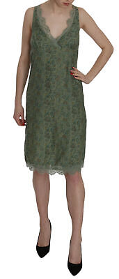 ODD OBJETS DE DESIR Платье хлопковое зеленое кружево прямого кроя IT42 / US8 / M Рекомендуемая розничная цена 300 долларов США