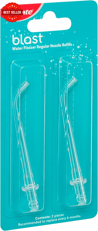 Colgate Blast Water Flosser Nozzle Refills 2 Pack Regular Tips